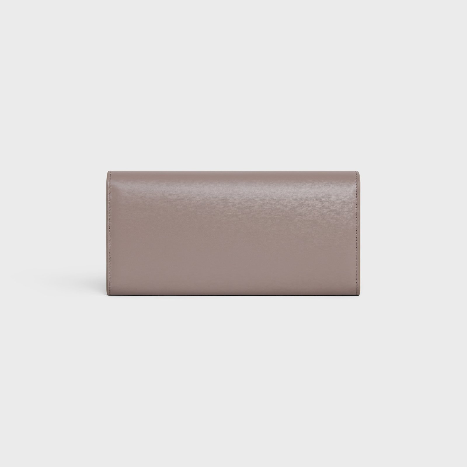 LARGE WALLET TRIOMPHE IN SHINY CALFSKIN PEBBLE - Image 3