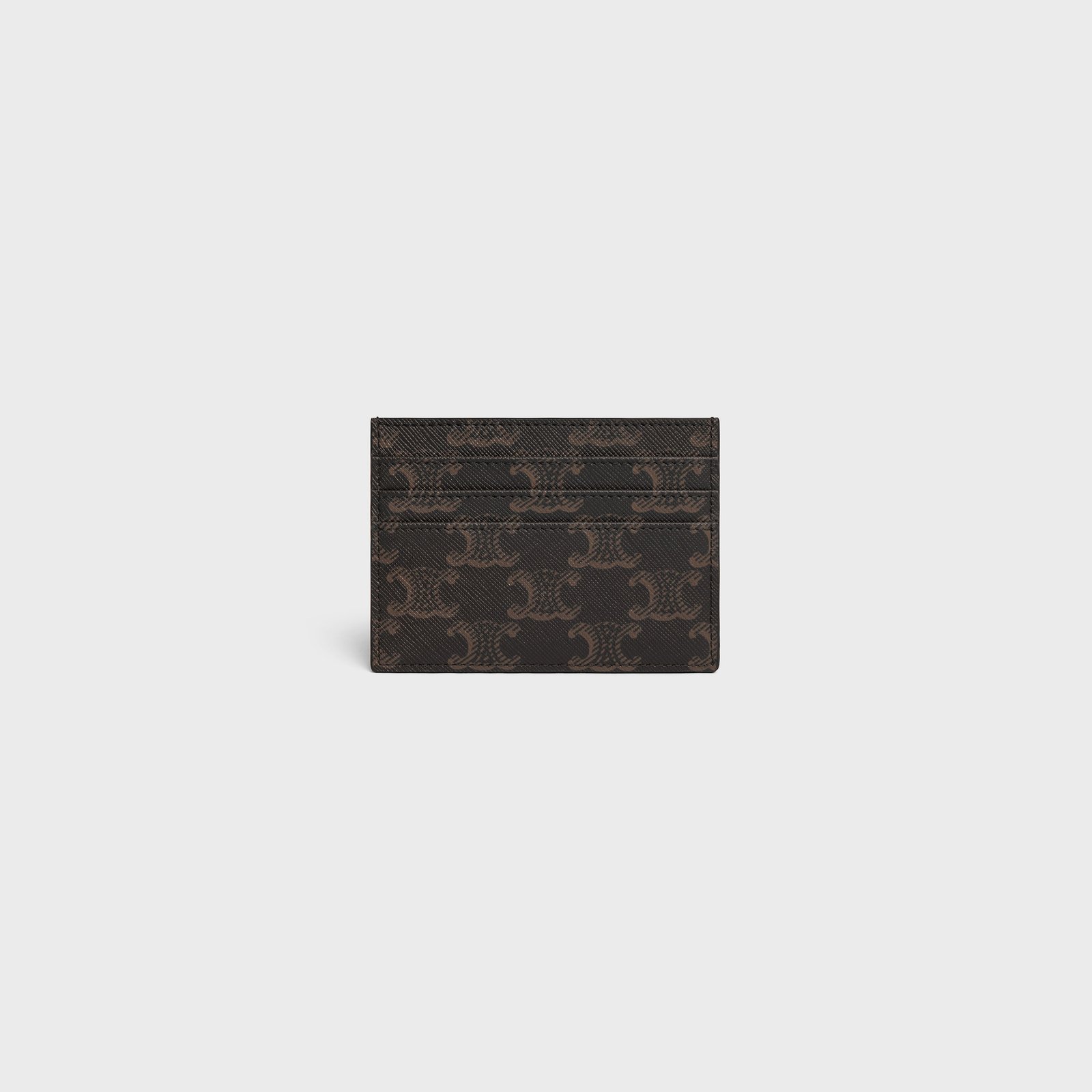 CARD HOLDER TRIOMPHE IN TRIOMPHE CANVAS TAN - Image 3